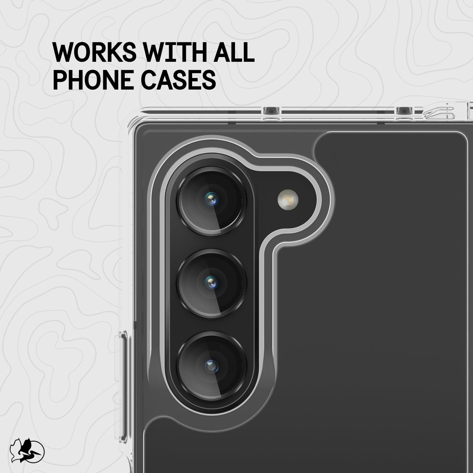 Pelican Aluminum Ring Camera Lens Protector Galaxy Z Fold6 - Thumbnail 3