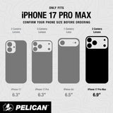 ONLY FITS IPHONE 17 PRO MAX CONFIRM YOUR PHONE SIZE BEFORE ORDERING 