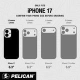 Only fits iPhone 17, confirm your phone size before ordering
