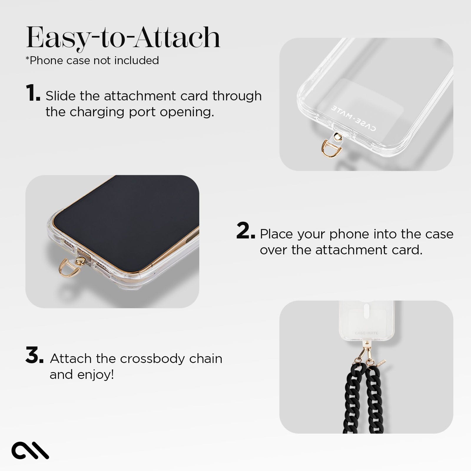 Iphone case discount with crossbody chain