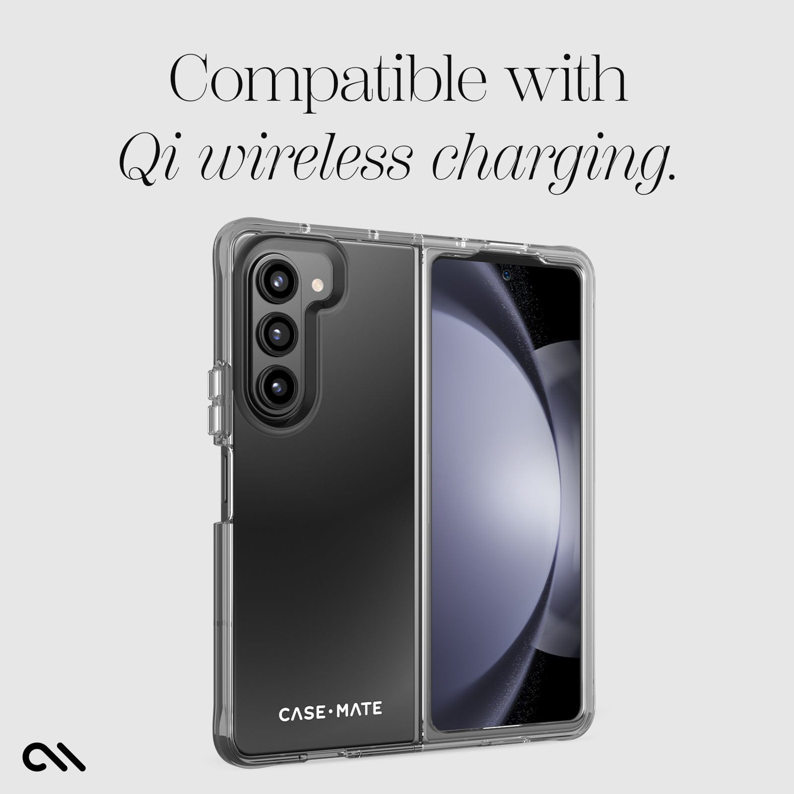 COMPATIBLE WITH QI WIRELESS CHARGING