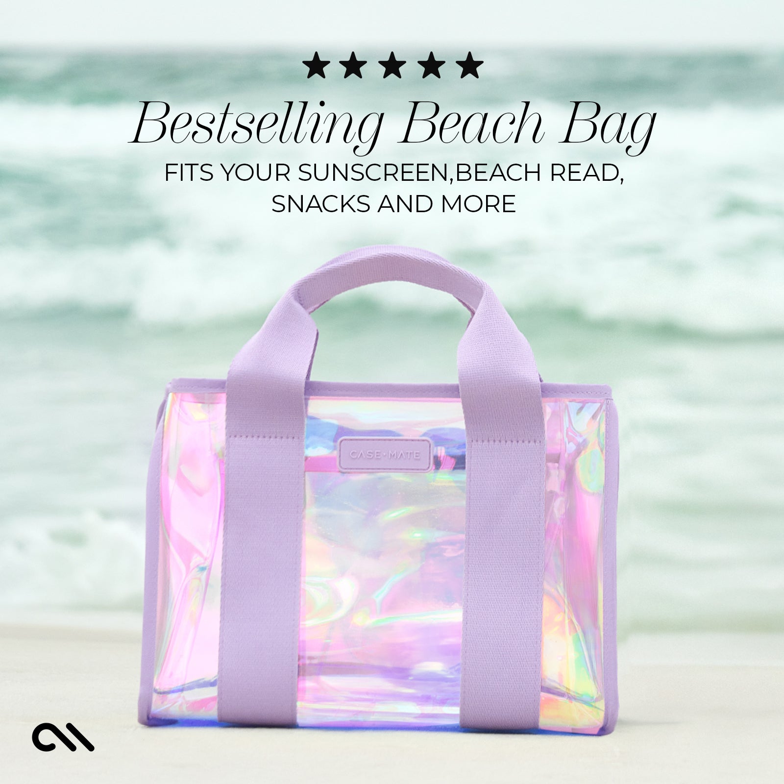 Mini Beach Tote With Crossbody