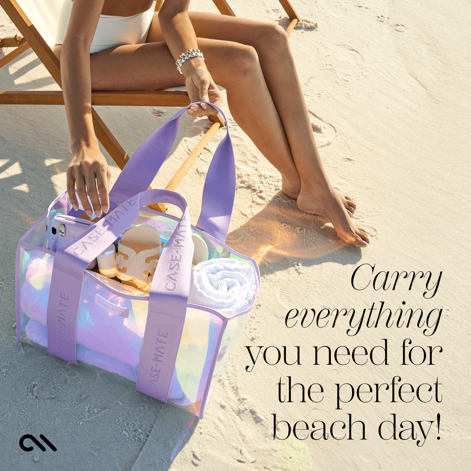 CARRY EVERYTHING YOU NEED FOR THE PERFECT BEACH DAY!