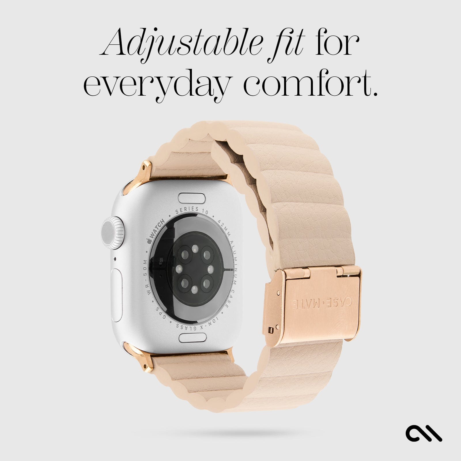 ADJUSTABLE FIT FOR EVERYDAY COMFORT