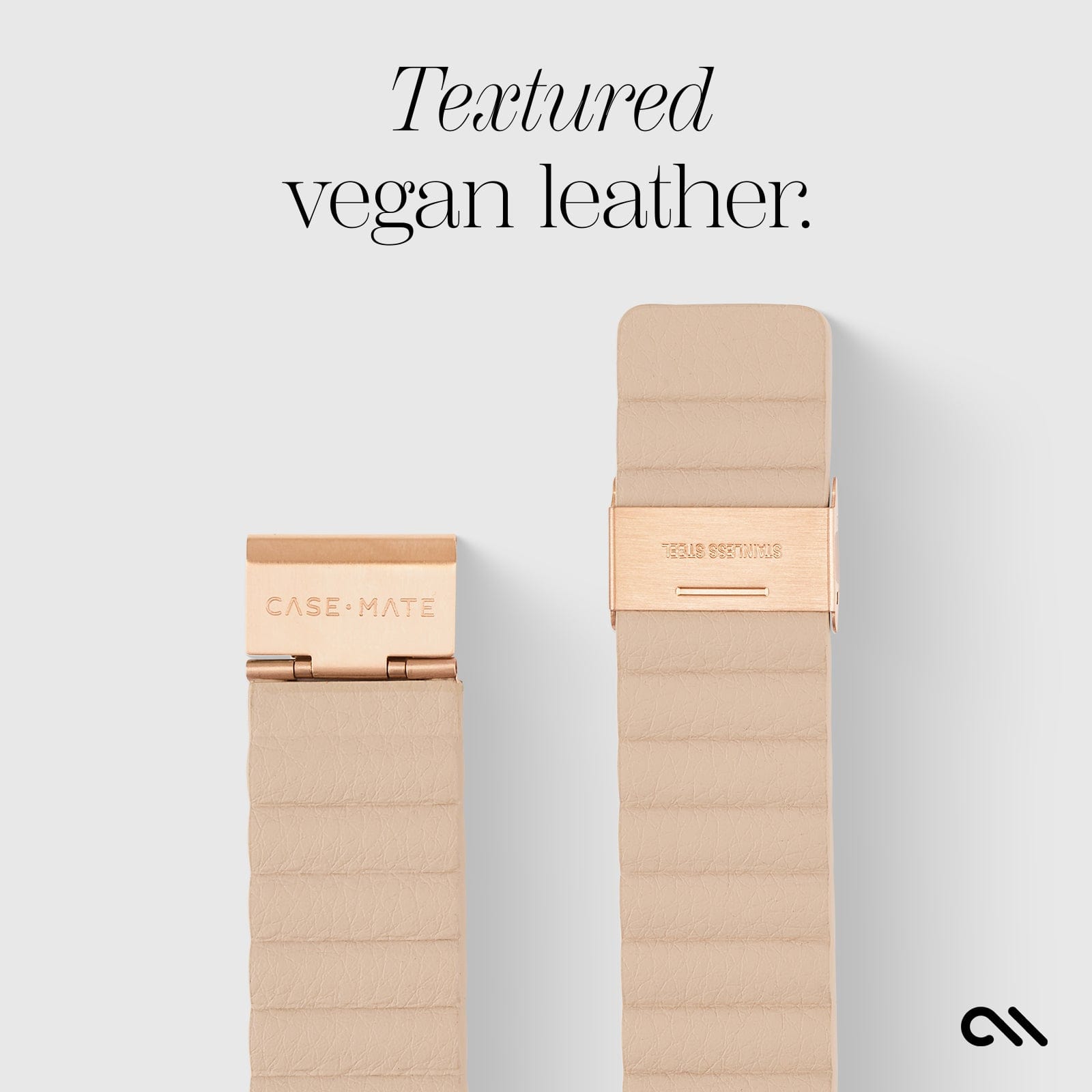 TEXTURED VEGAN LEATHER
