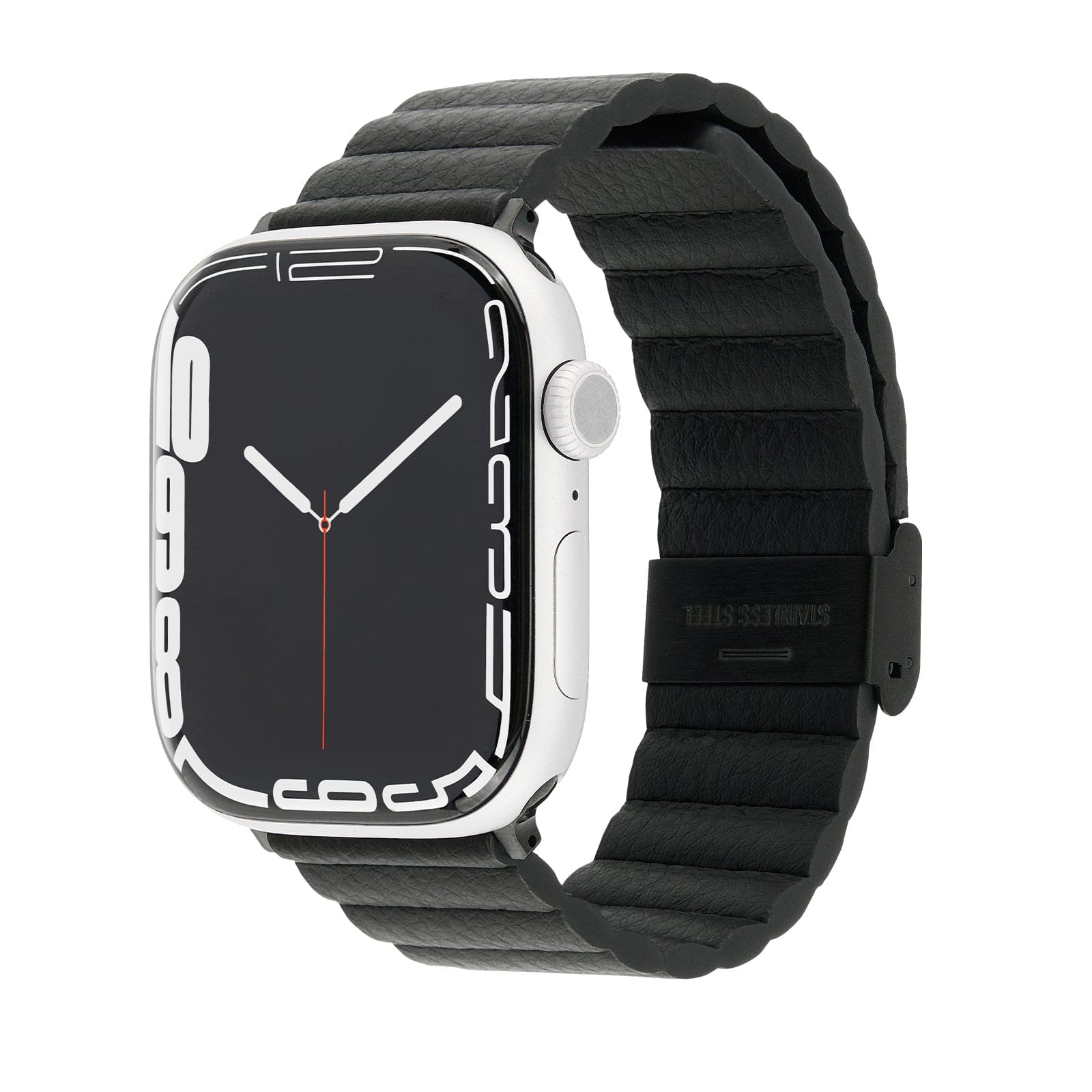 Signature Ridge Band (Black) - Apple Watch 42-49mm