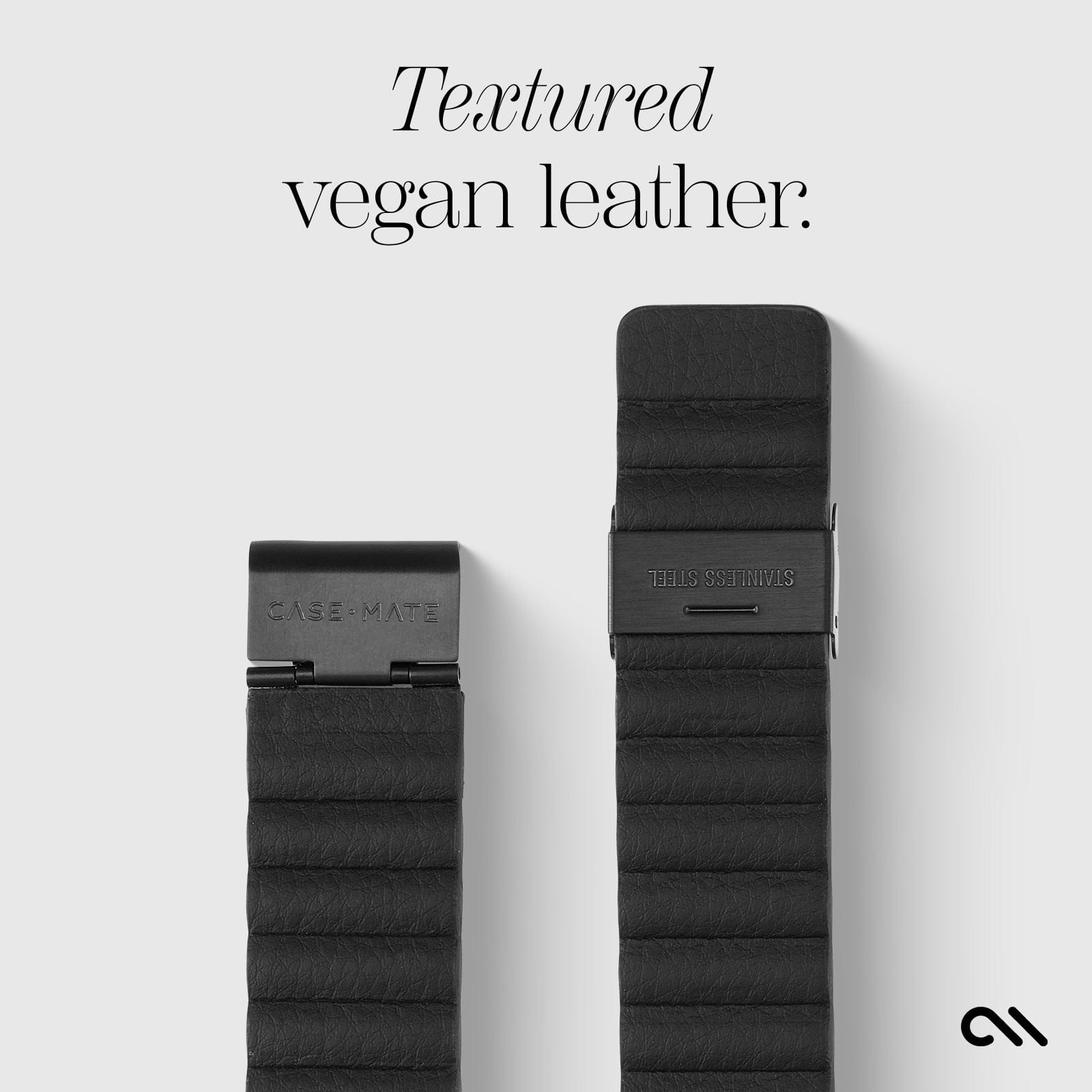 TEXTURED VEGAN LEATHER