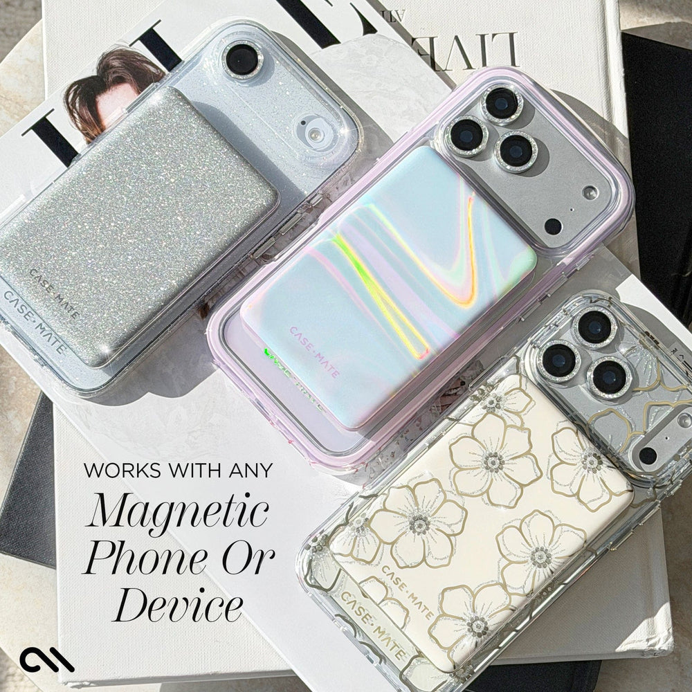 WORKS WITH ANY MAGNETIC PHONE OR DEVICE #color_floral gems