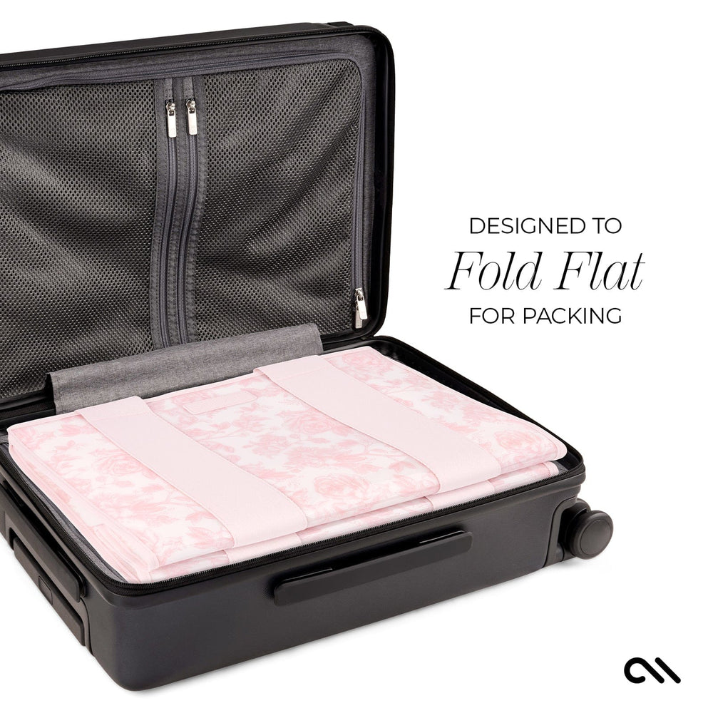 Tote designed to fold flat for packing #color_ballet pink afternoon rosé