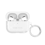 Sheer Twinkle Silver - AirPods Pro 3 with Silver Carabiner
