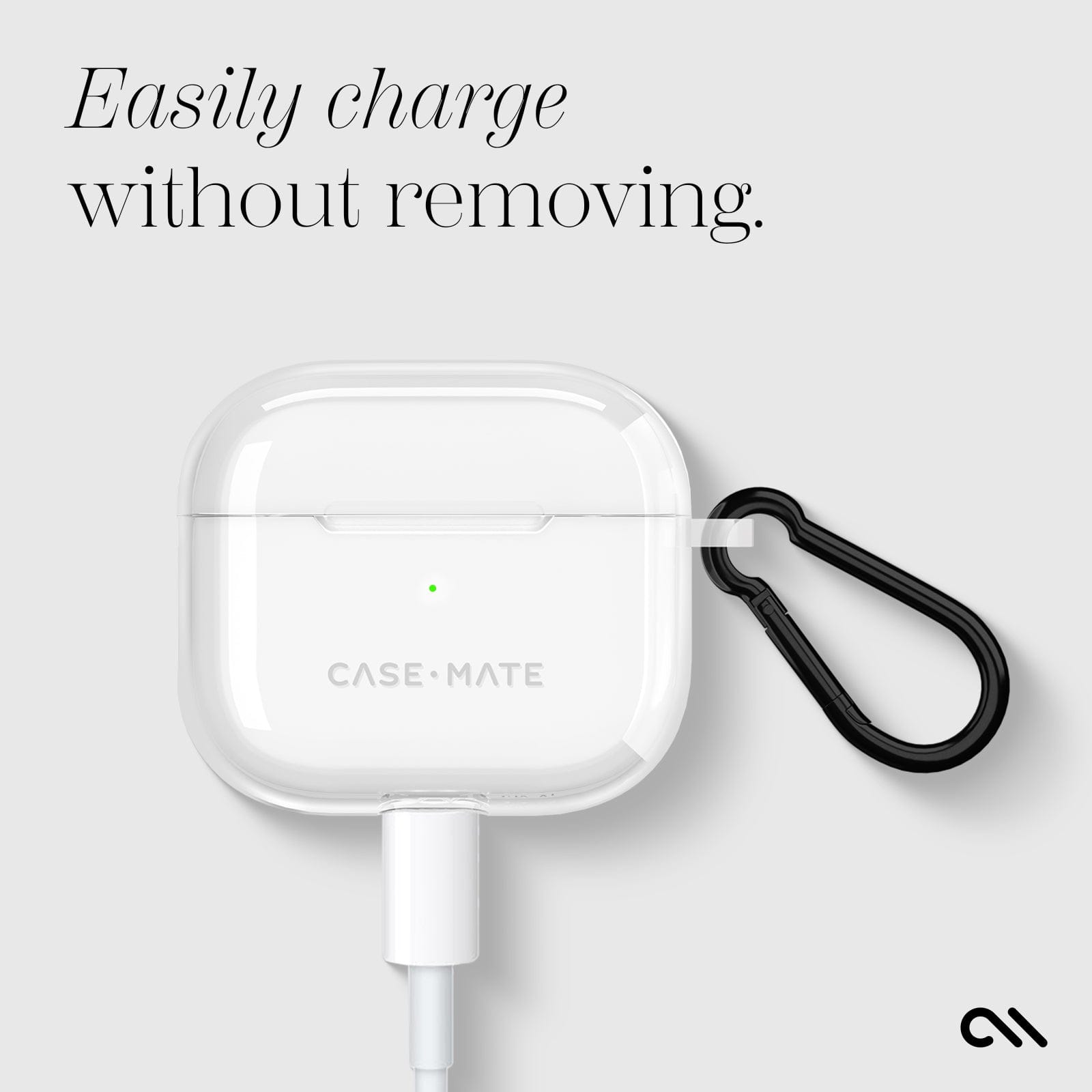 EASILY CHARGE WITHOUT REMOVING