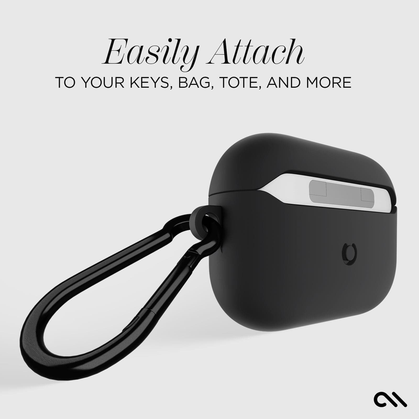 Easily Attach to your keys, bag, tote, and more