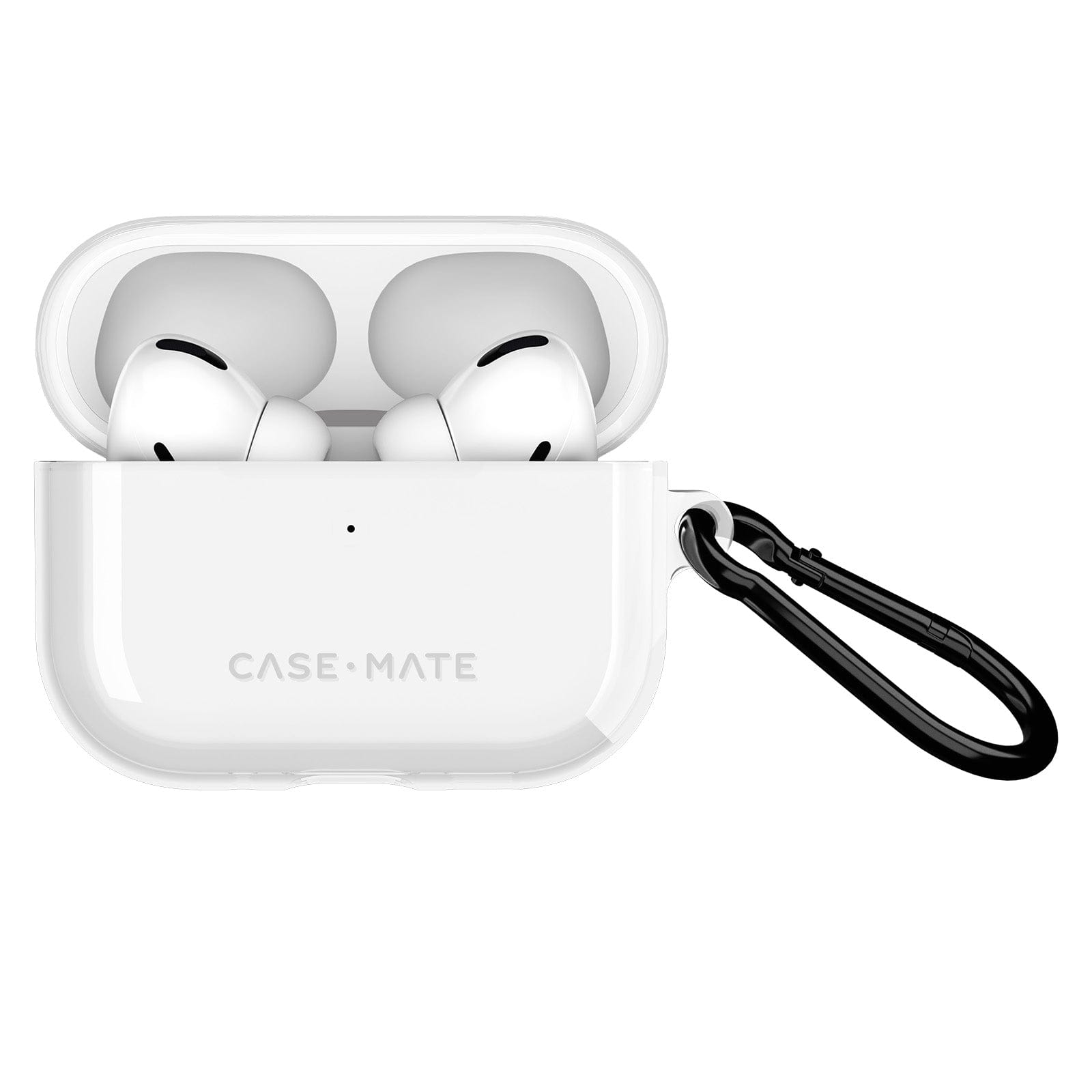 AirPods Pro 3 Case-Mate Tough - Clear  w/ Black Carabiner