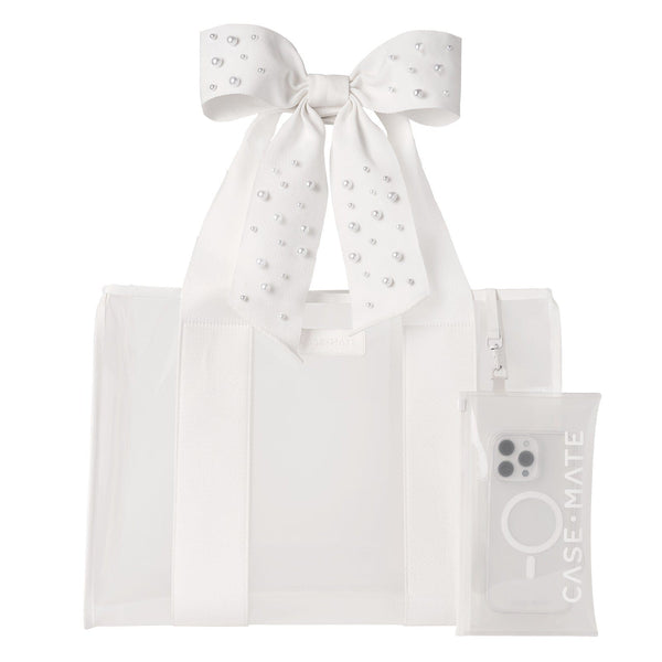 #color_ivory pearl bow