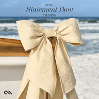 Special Edition Bow Beach Tote With Phone Pouch