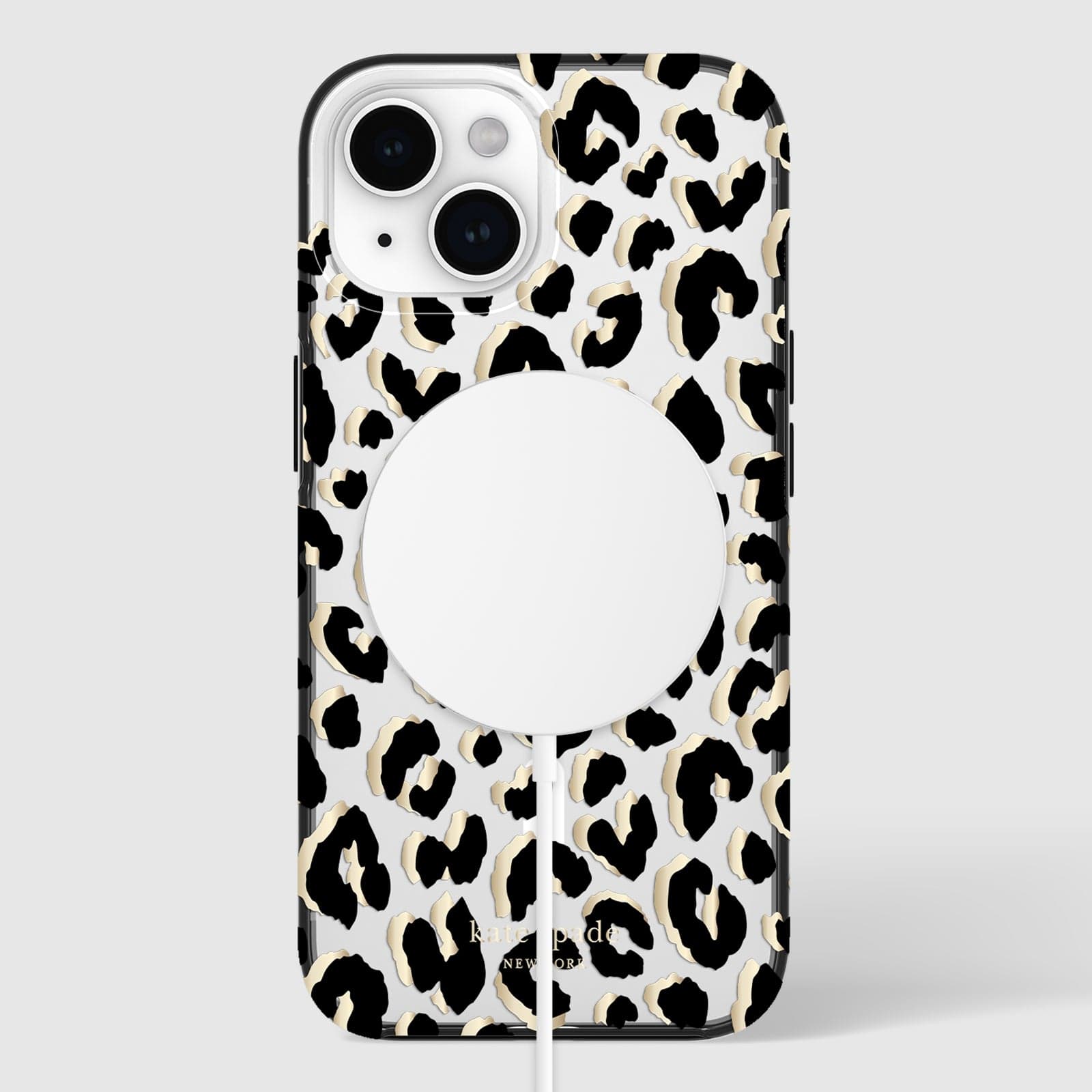 NWT Kate Spade iphone 13 buying Metallic Cheetah