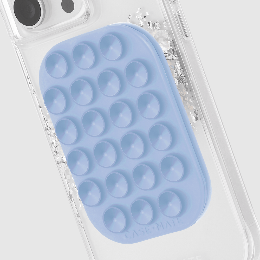 Stick It! Adhesive Suction Phone Mount Pale Blue #color_pale blue