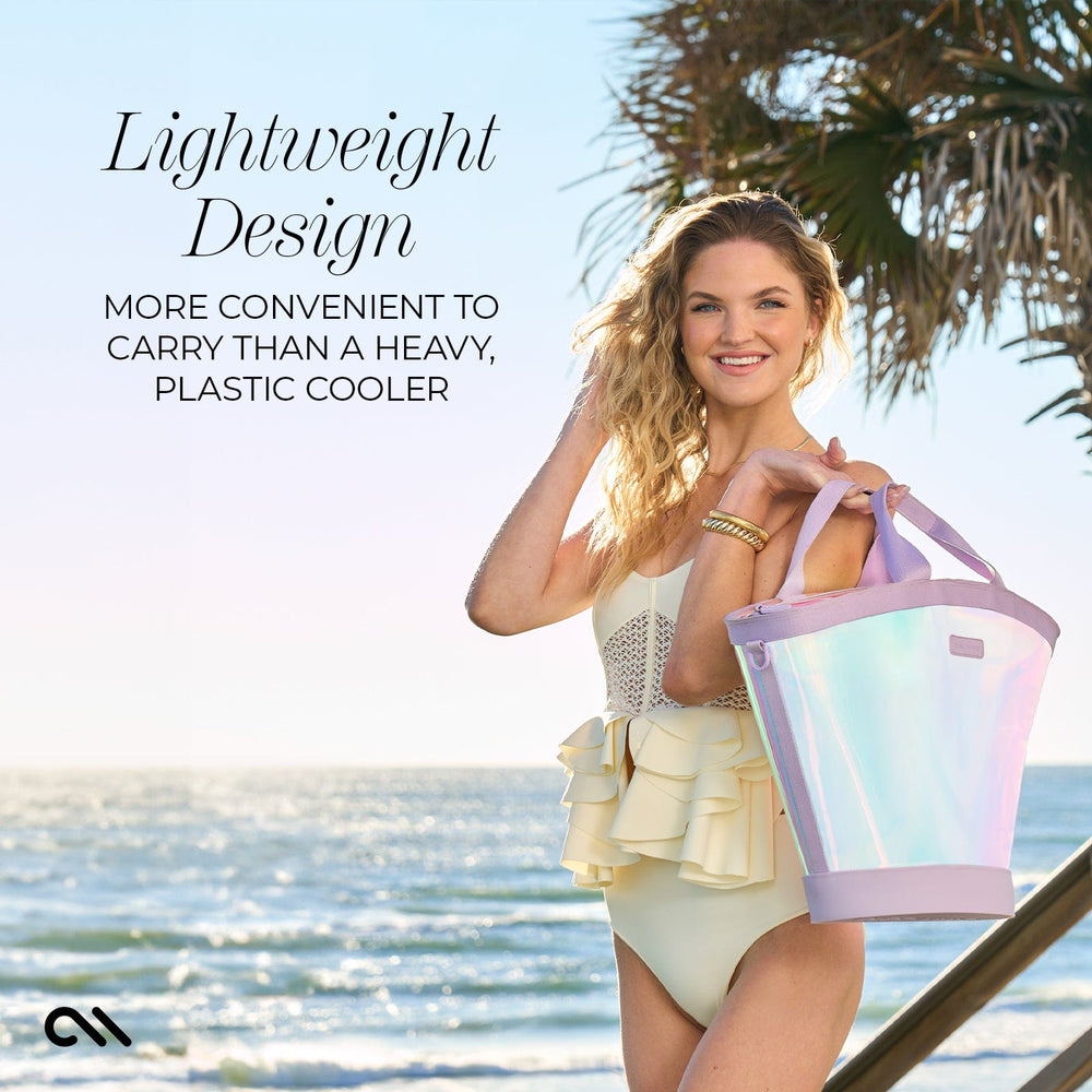 LIGHTWEIGHT DESIGN. MORE CONVENIENT TO CARRY THAN A HEAVY PLASTIC COOLER