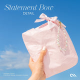 Statement Bow detail #color_ballet pink bow