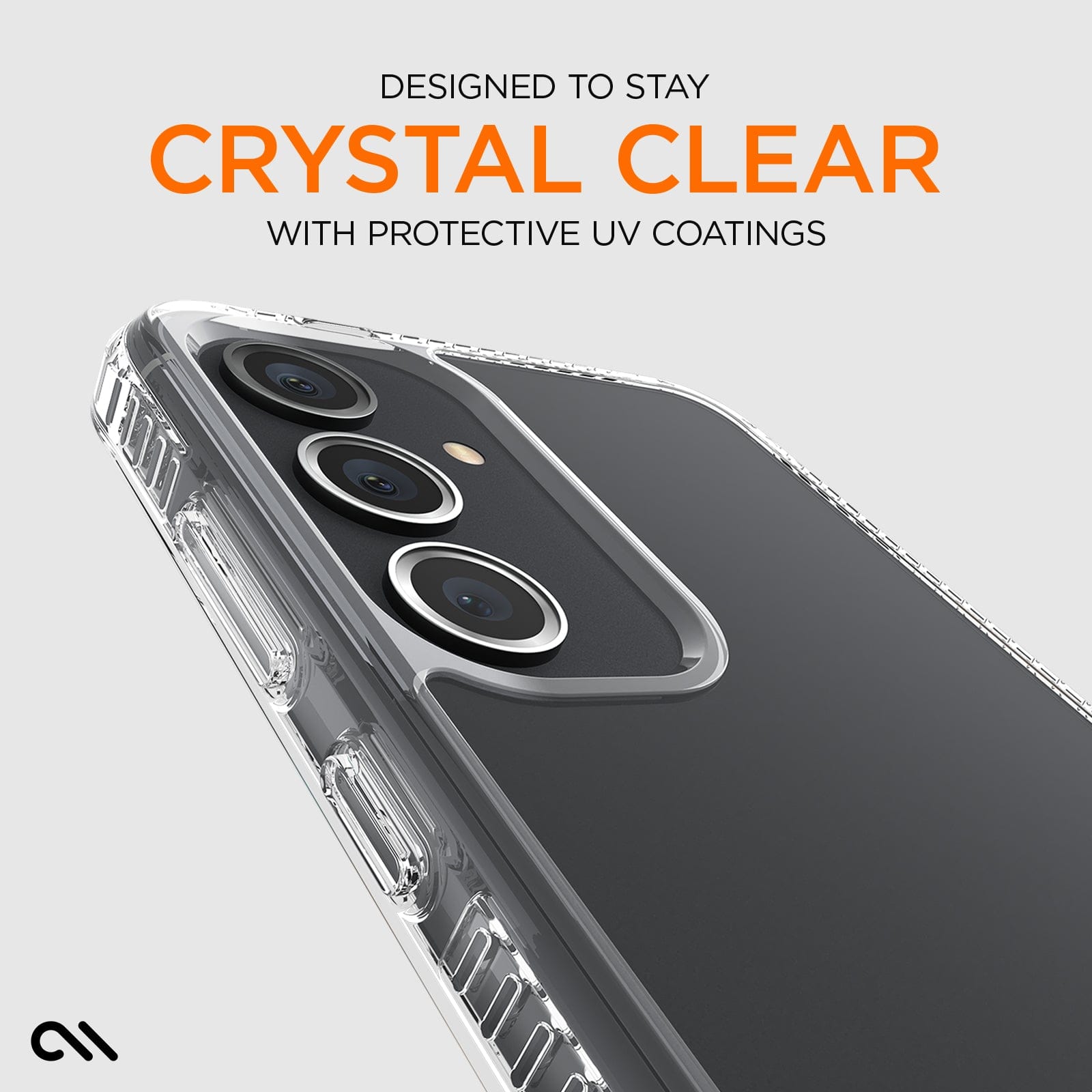 DESIGNED TO STAY CRYSTAL CLEAR WITH PROTECTIVE UV COATINGS