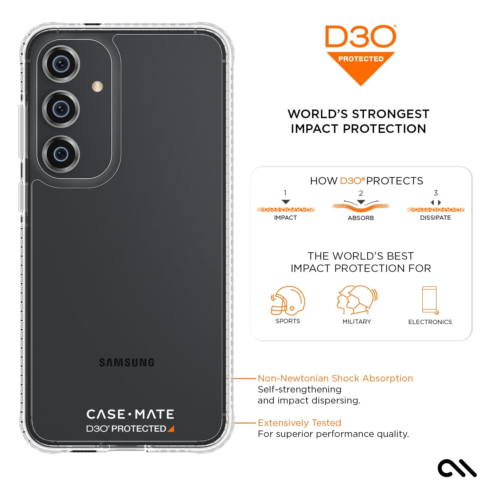 D3O WORLD'S STRONGEST IMPACT PROTECTION