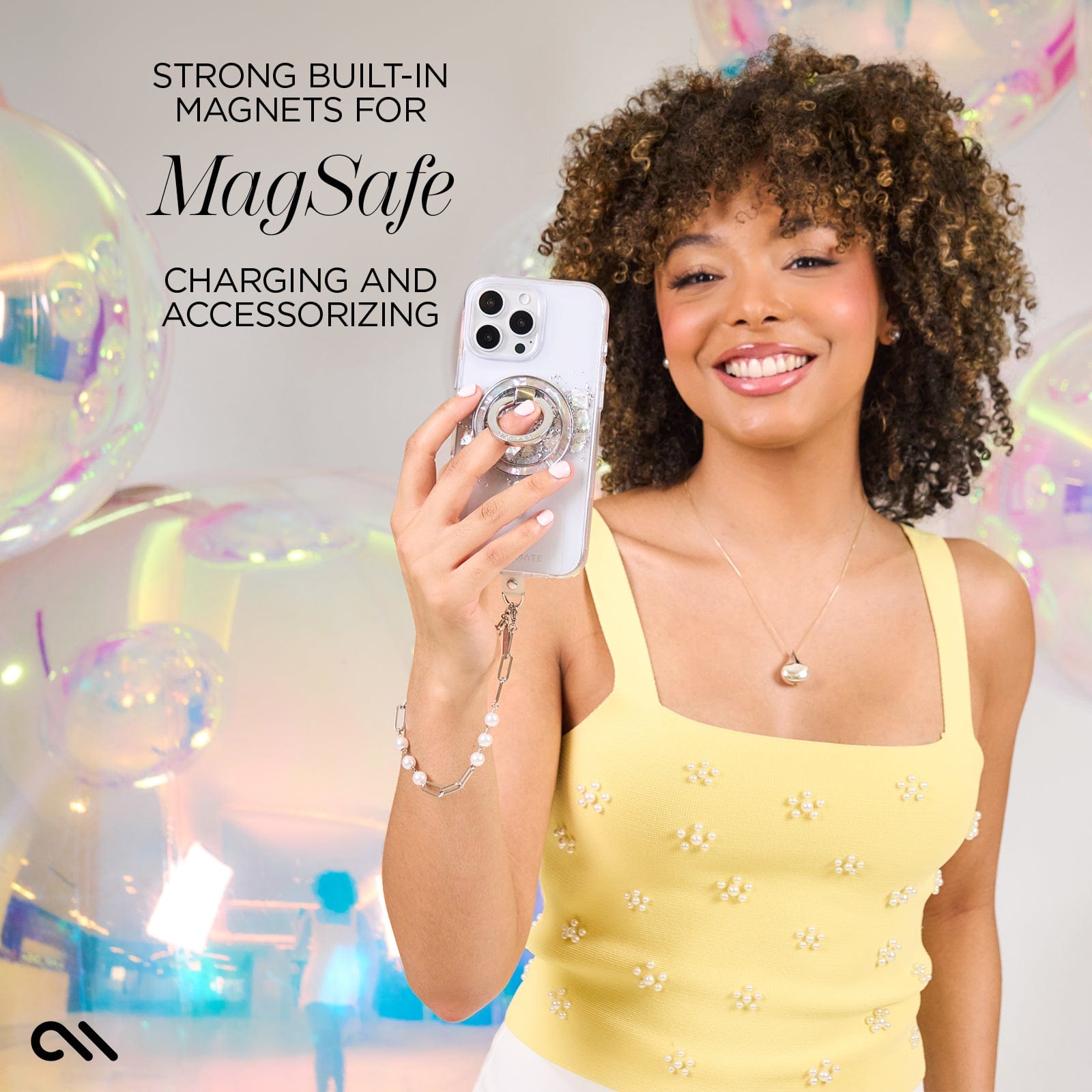 Touch of Pearl MagSafe iPhone 16 Pro - Thumbnail 5