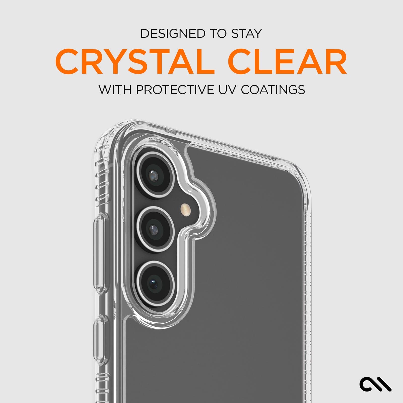 DESIGNED TO STAY CRYSTAL CLEAR WITH PROTECTIVE UV COATINGS