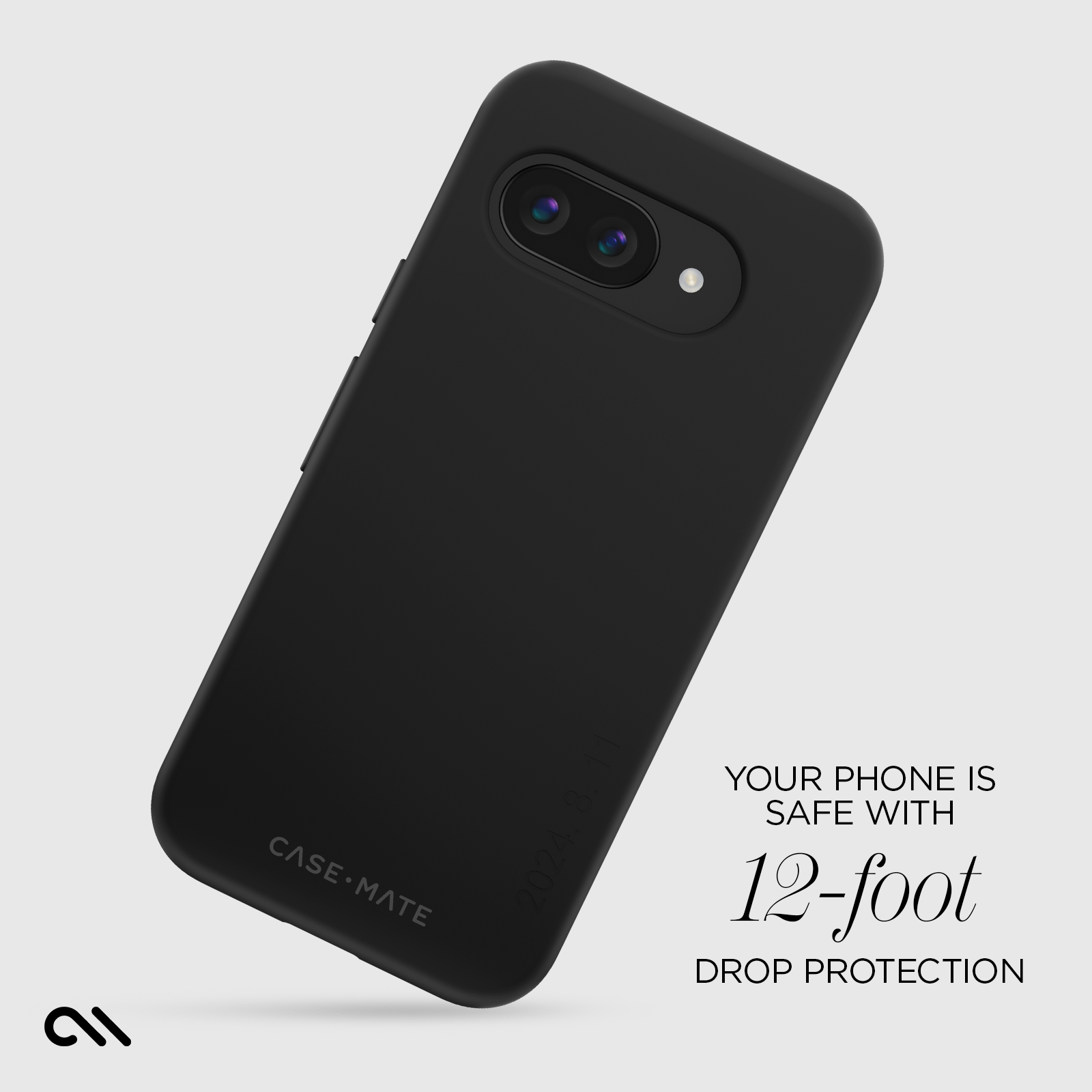 YOUR PHONE IS SAFE WITH 12-FT DROP PROTECTION