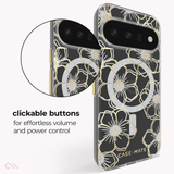 Clickable Buttons for effortless volume and power control