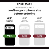 Only Fits Google Pixel 11, confirm your phone size before ordering, 6.3 " Google Pixel 11 
