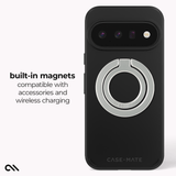 Built-in magnets compatible with accessories and wireless charging
