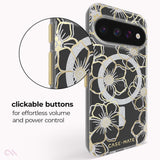 Clickable Buttons for effortless volume and power control