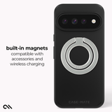Built-in magnets compatible with accessories and wireless charging
