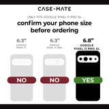 Only Fits Google Pixel 11 Pro XL, confirm your phone size before ordering, 6.8 " Google Pixel 11 Pro XL
