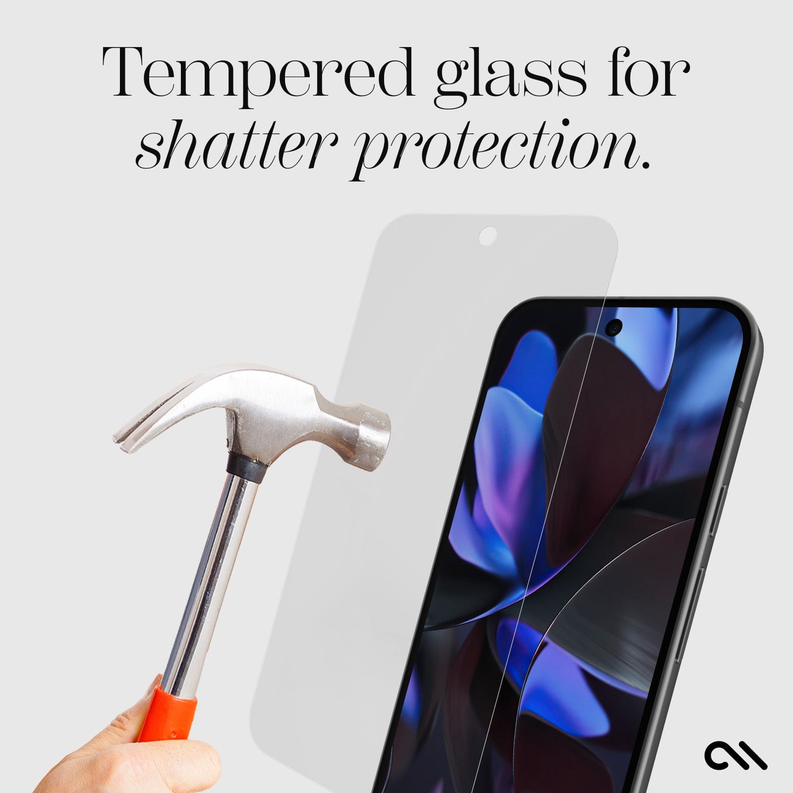 TEMPERED GLASS FOR SHATTER PROTECTION