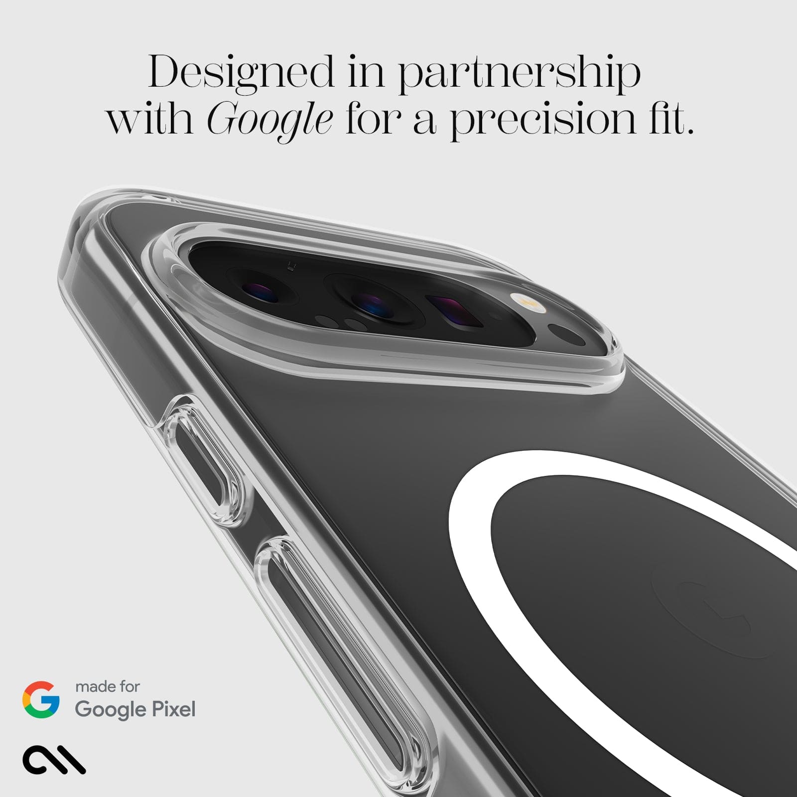 DESIGNED IN PARTNERSHIP WITH GOOGLE FOR A PRECISION FIT