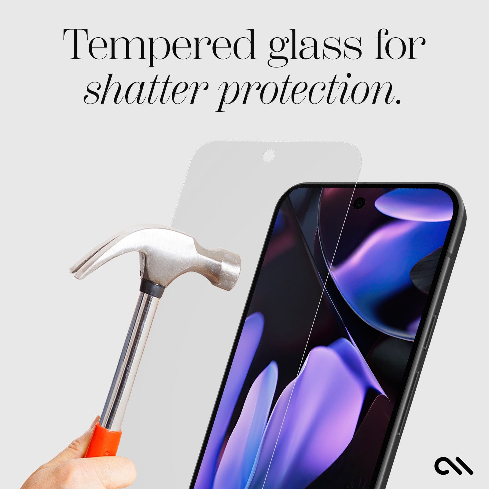 TEMPERED GLASS FOR SHATTER PROTECTION