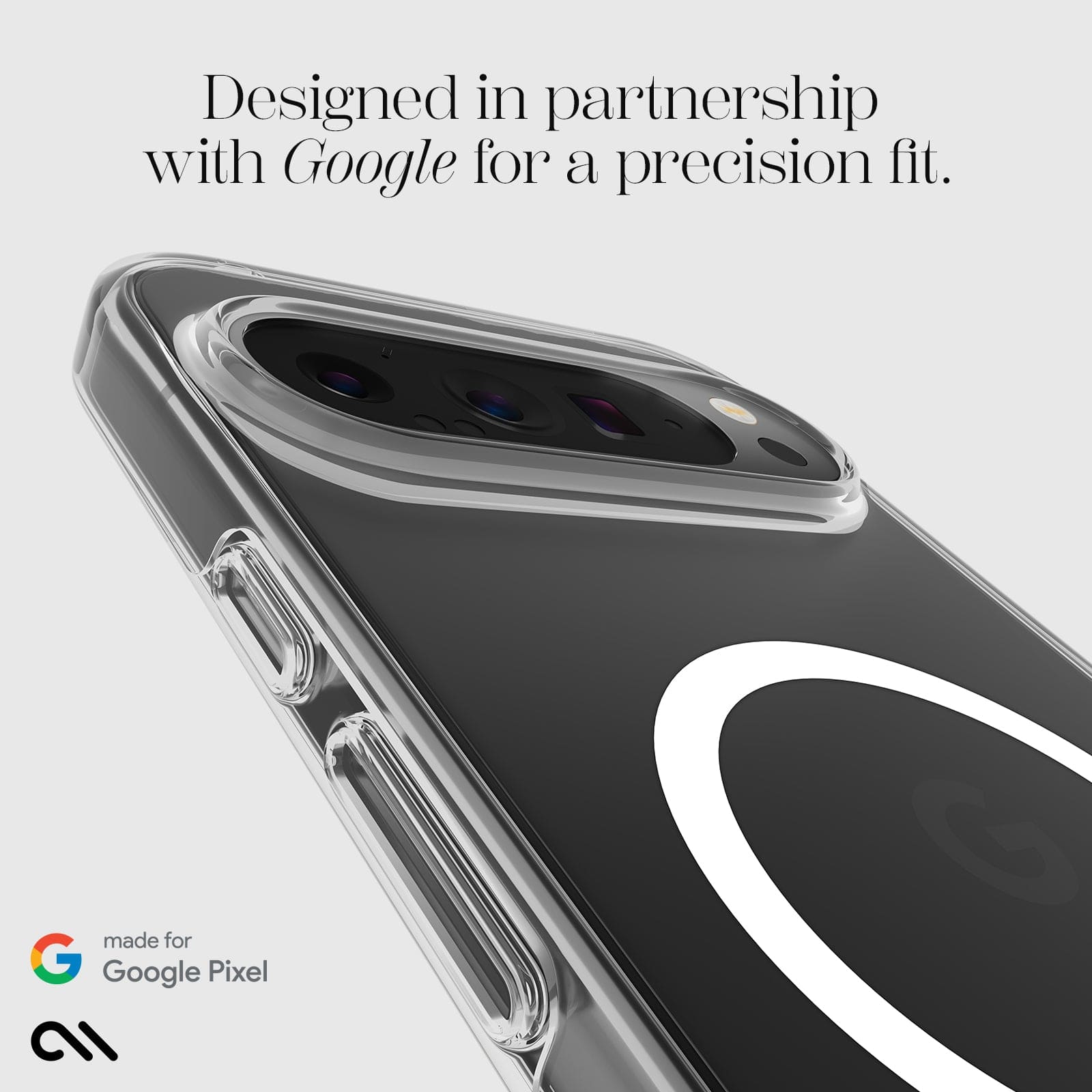 DESIGNED IN PARTNERSHIP WITH GOOGLE FOR A PRECISION FIT