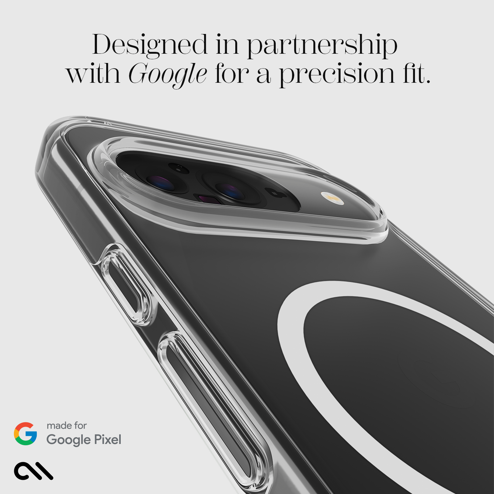 DESIGNED IN PARTNERSHIP WITH GOOGLE FOR A PRECISION FIT