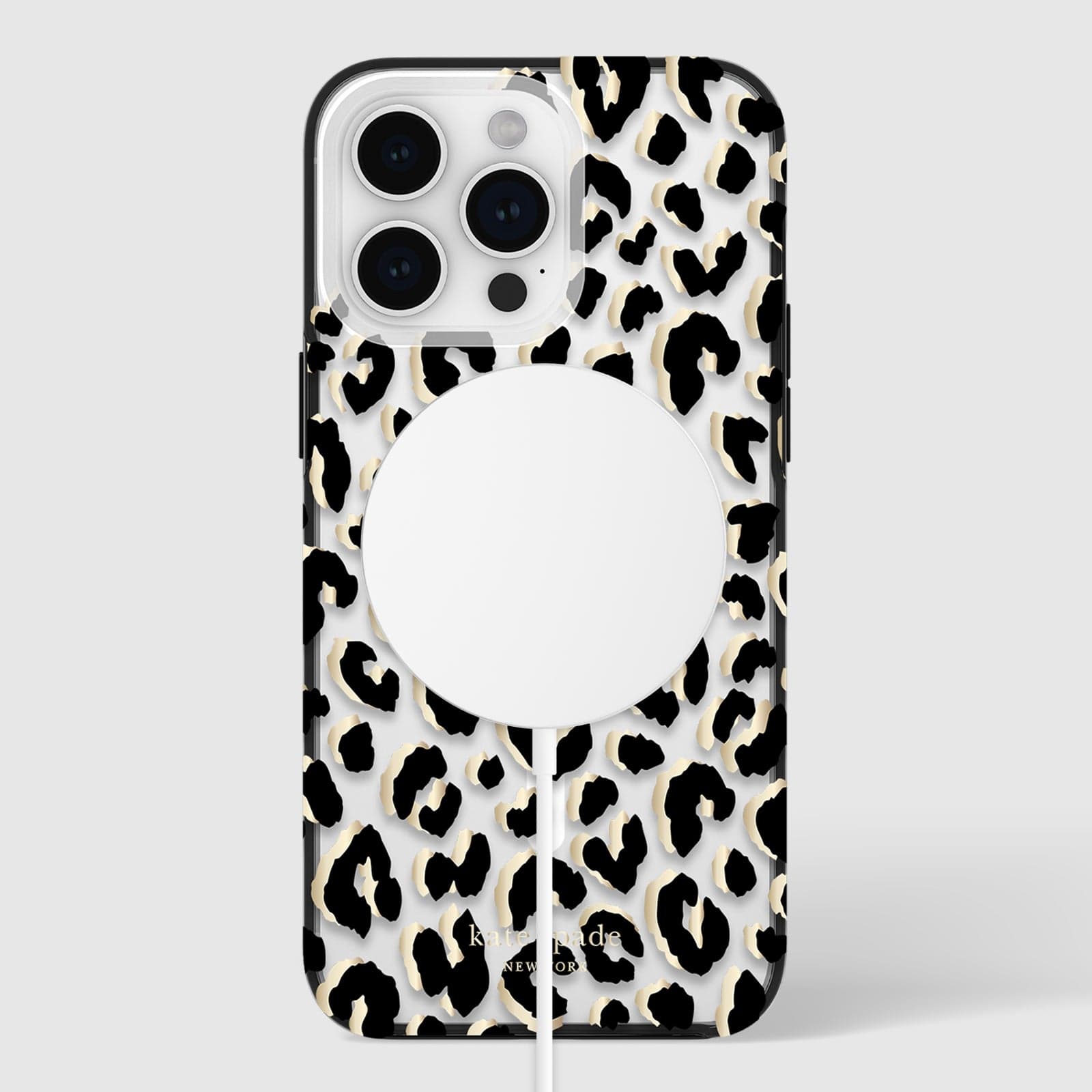Kate Spade City Leopard MagSafe with Puck