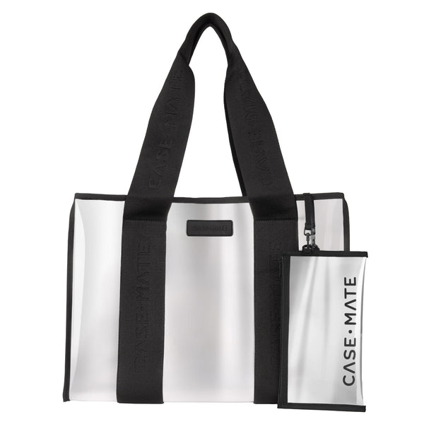 Jelly Tote Silver Chrome Tote
#color_silver chrome