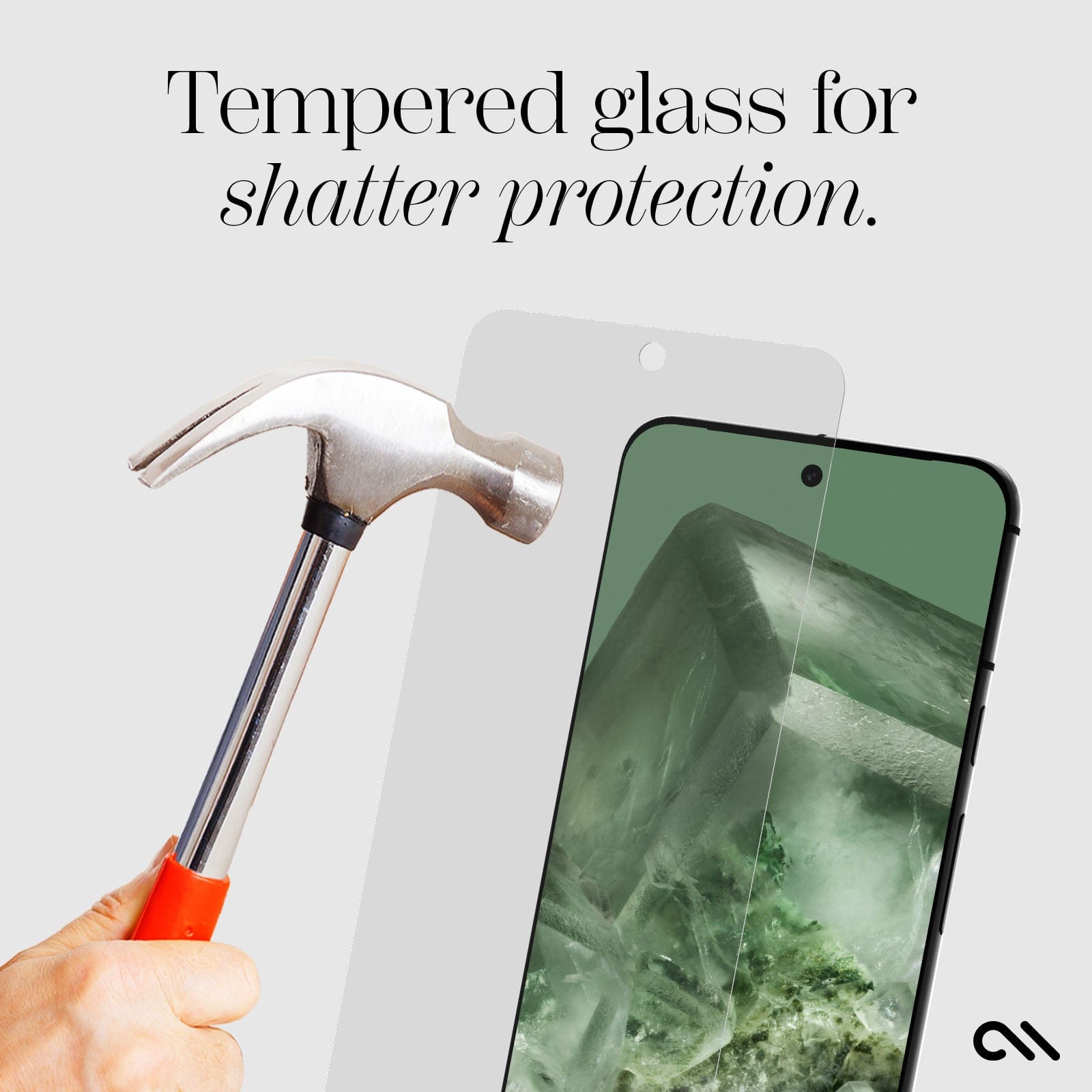 TEMPERED GLASS FOR SHATTER PROTECTION