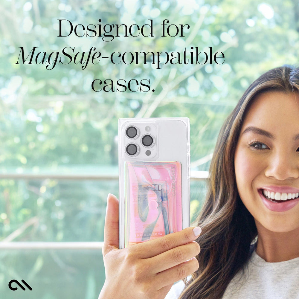 DESIGNED FOR MAGSAFE-COMPATIBLE CASES.