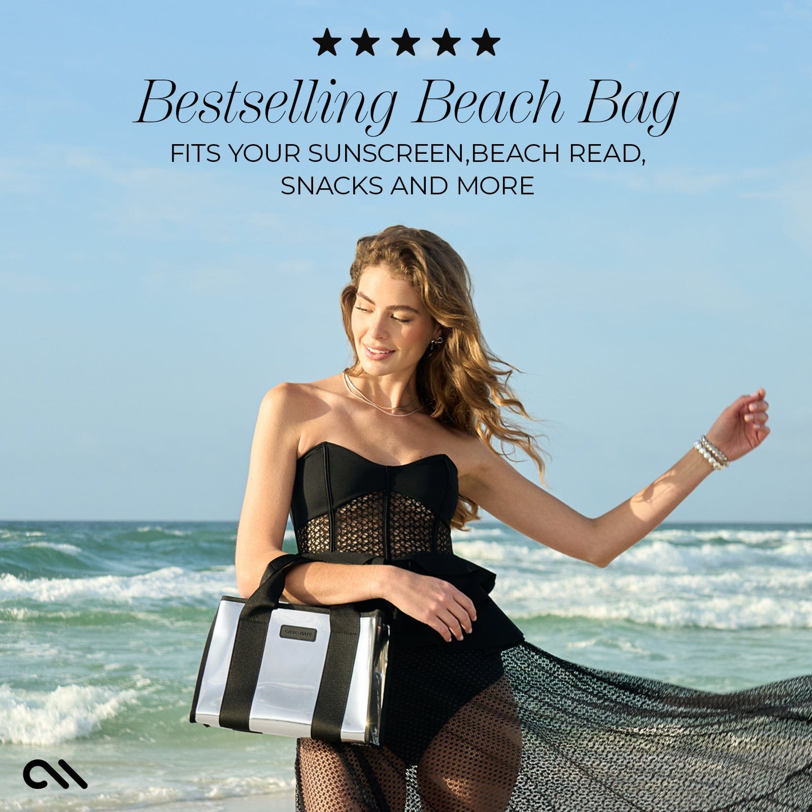 Mini Beach Tote With Crossbody