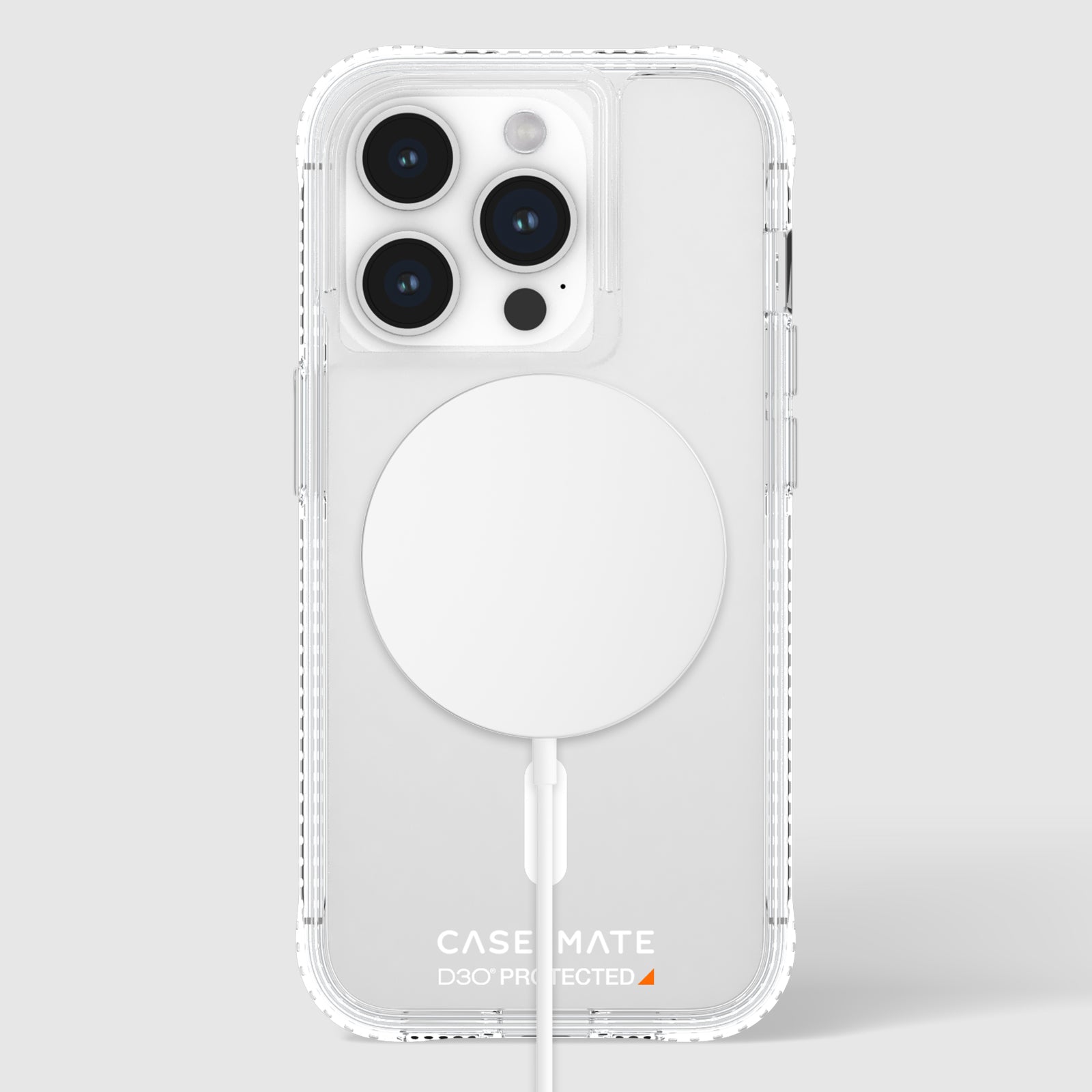 Funda Case-Mate Ultra Tough Plus iPhone 15 MagSafe Transparente
