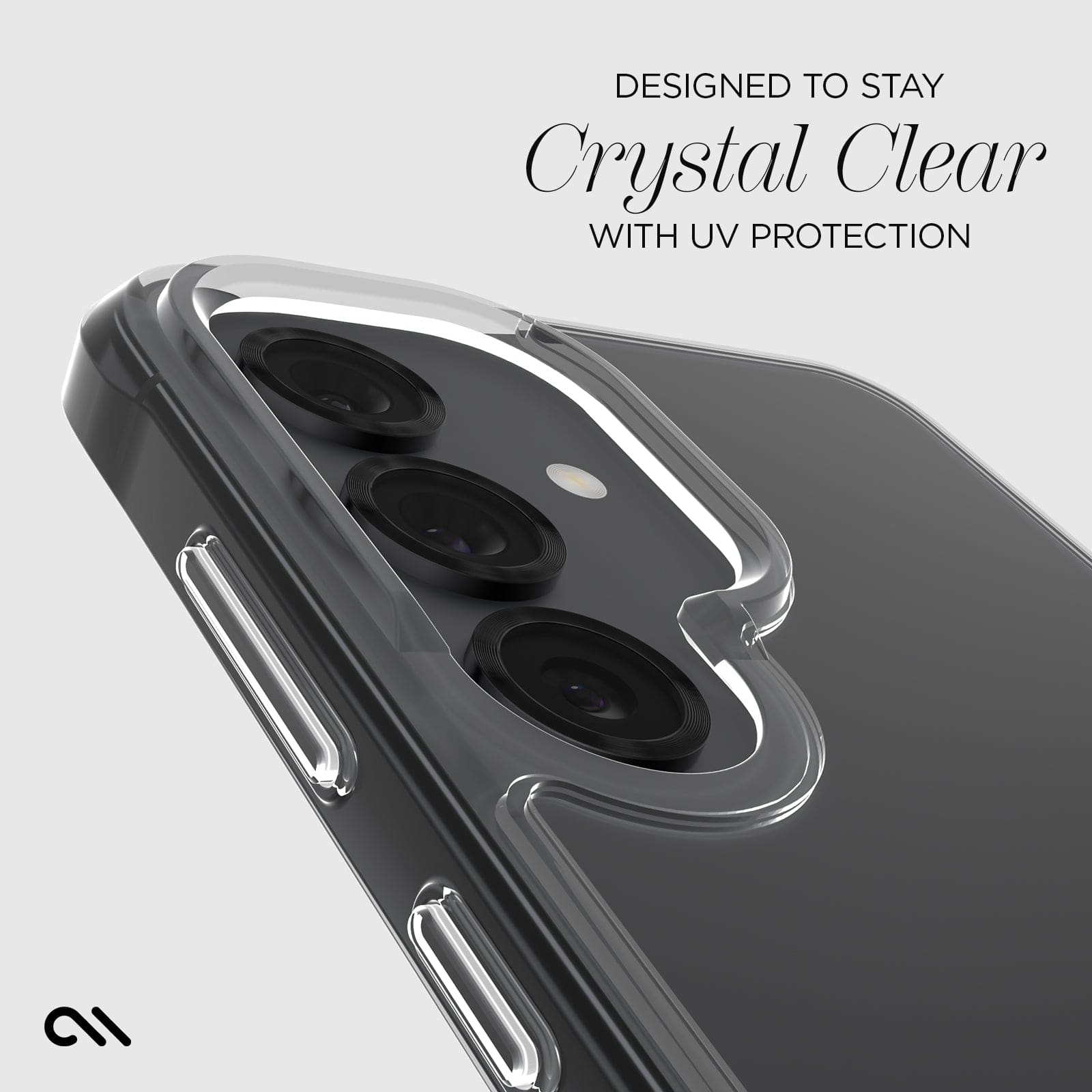 DESIGNED TO STAY CRYSTAL CLEAR WITH UV PROTECTION