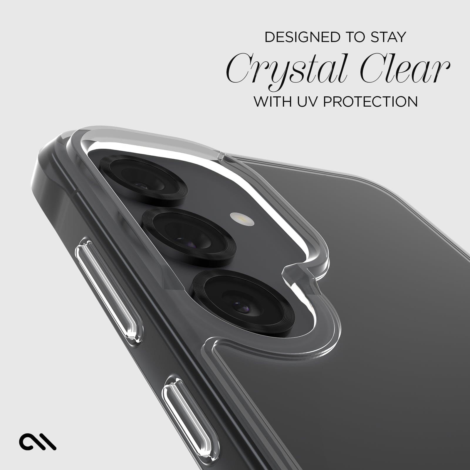 DESIGNED TO STAY CRYSTAL CLEAR WITH UV PROTECTION