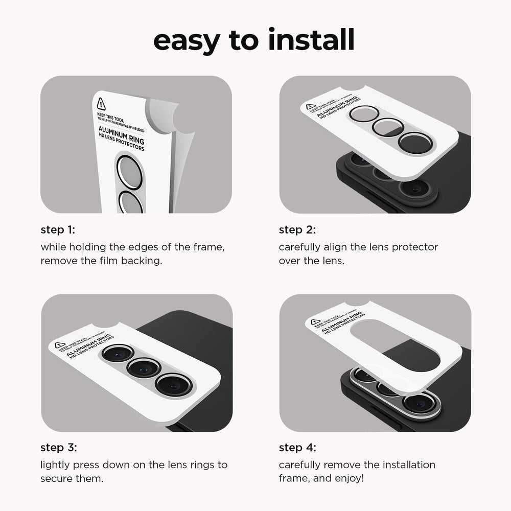 Camera Lens Protector - Galaxy S26 FE