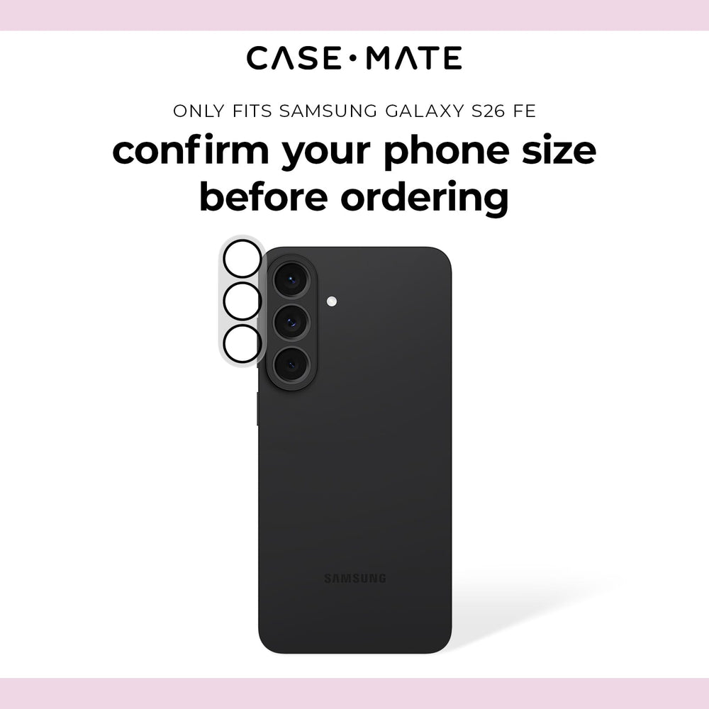 Camera Lens Protector - Galaxy S26 FE