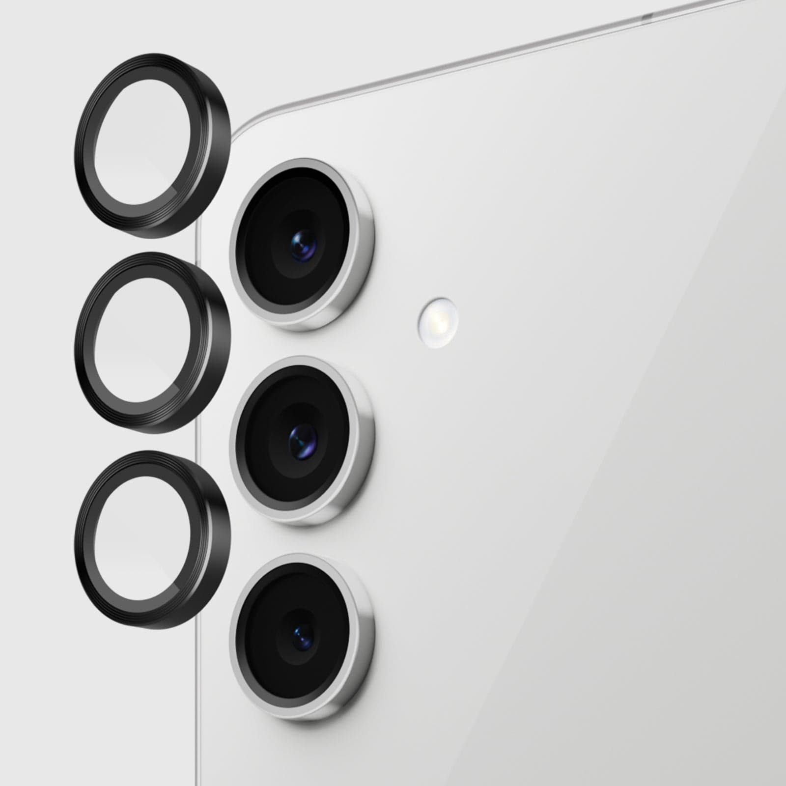Aluminum Ring Camera Lens Protector - Galaxy S24 FE
